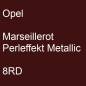 Preview: Opel, Marseillerot Perleffekt Metallic, 8RD.